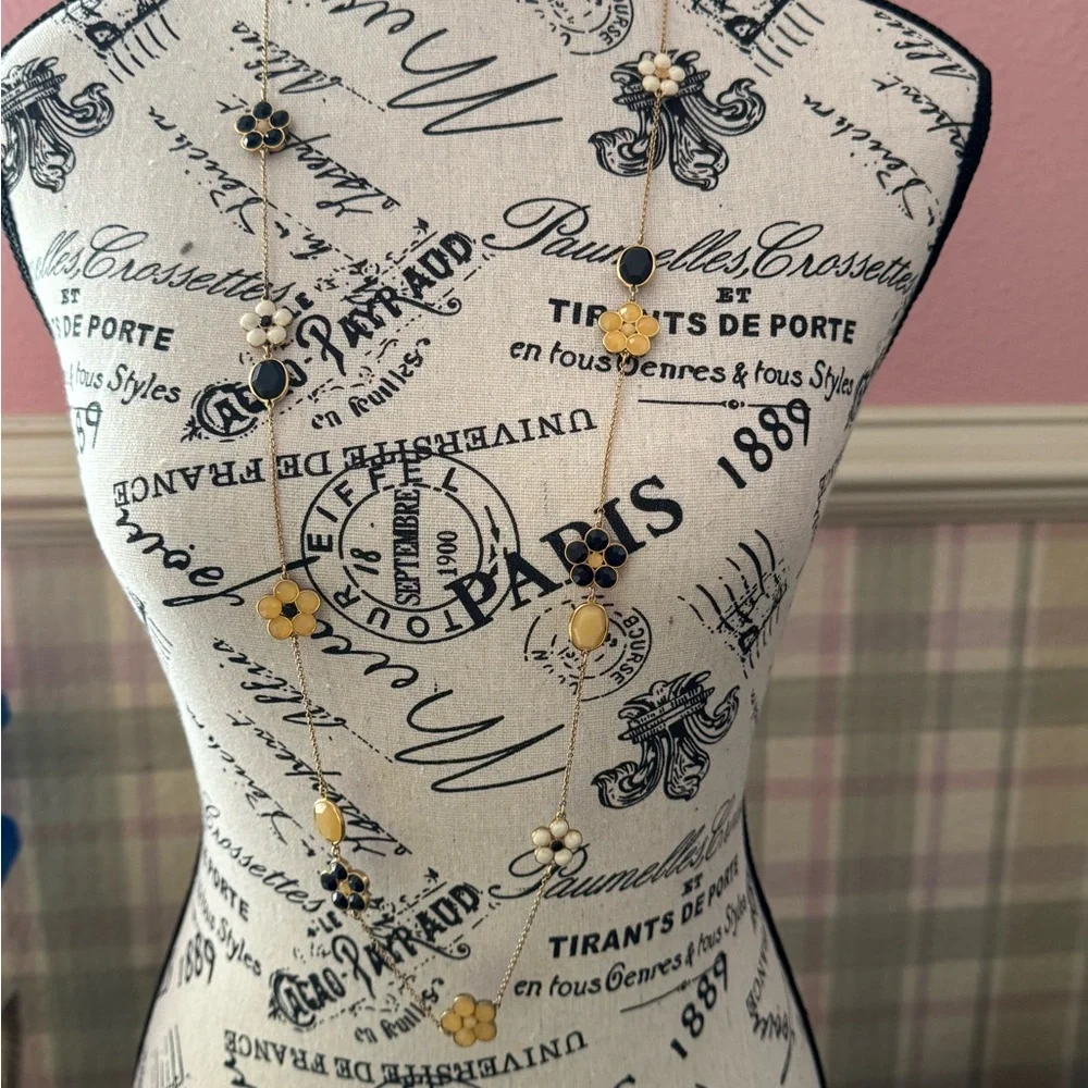 Kate Spade Floral Necklace and Earrings - Picture 5 of 7